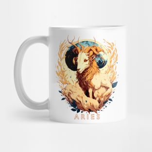 Zodiac sign Aries T-shirt Mug